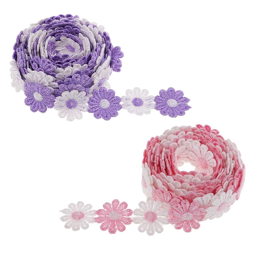 Amazon.co.jp: 6ヤード 手芸用リボン テープ レースリボン